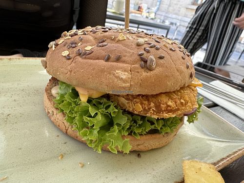 burger vegan  at Hans im Glück in Saarlouis