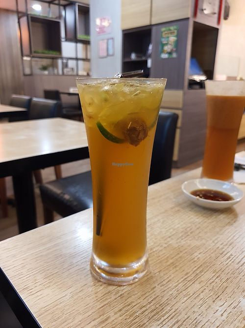 Sour plum lime juice at Master Hsu 徐師傅 in Johor Bahru