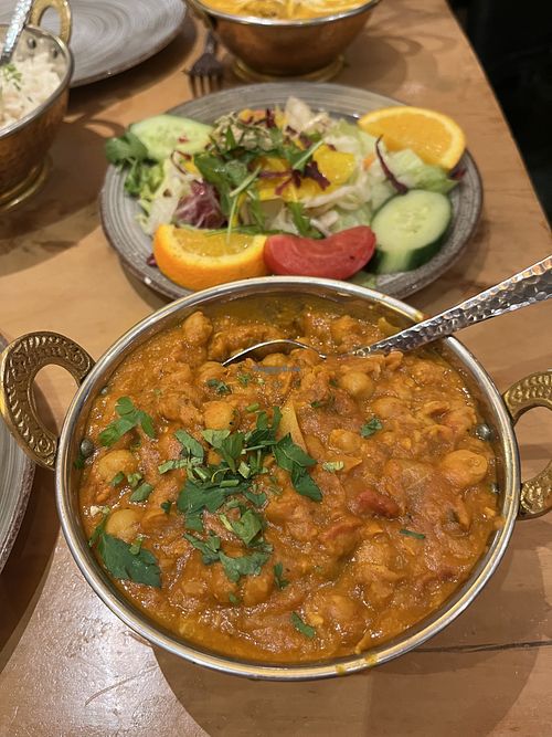 Amrit Chole at Amrit in Berlin