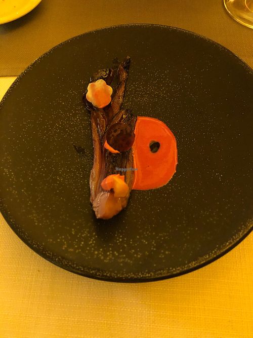 Great mushroom thing at La Table d'Adrien in Verbier