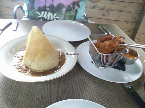 Dosa and Bhajis  at Bhavani in Bruges