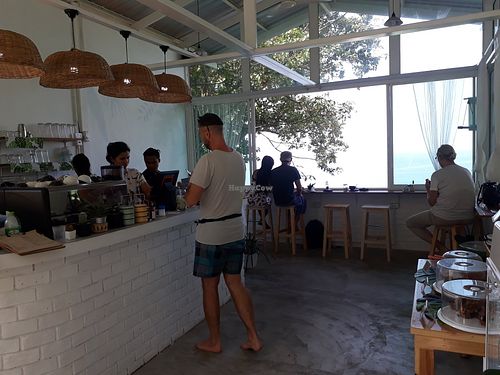 Inside at What's Cup! in Koh Phangan