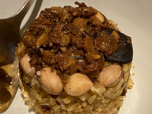 Taiwanese salty rice cake at Kōng Yě Sù MiànShí 空也素麵食 in Taichung