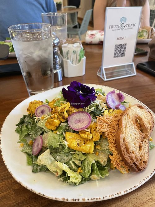 Cauliflower Cesar salad  at Truth & Tonic in Las Vegas