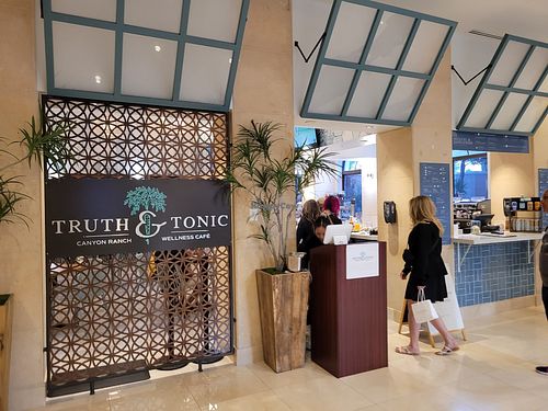 Front of restaurant at Truth & Tonic in Las Vegas