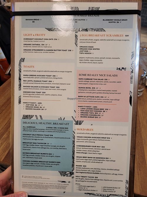 Updated menu at Truth & Tonic in Las Vegas