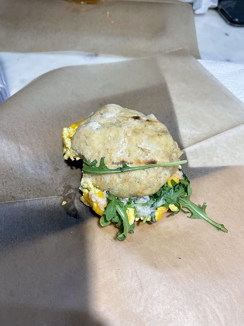Holy aioli breakfast biscuit  at Breads On Oak - Carondelet St in New Orleans