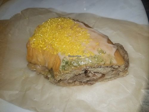 King cake at Breads On Oak - Carondelet St in New Orleans