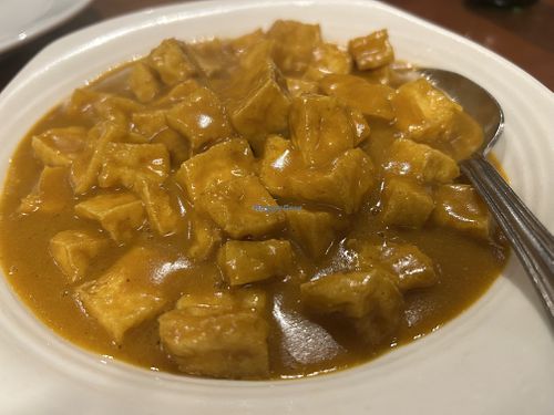 Tofu curry sauce  at M&L Chinese in Dublin