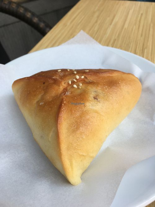 Pizza like pasteries at Moko Veggie Café - Alvalade in Lisbon