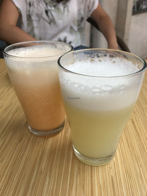 Fuirt juices at Moko Veggie Café - Alvalade in Lisbon