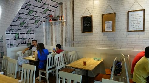 interior decor at Zi Zai Vegetarian 自在齋 - Tampines in East Singapore