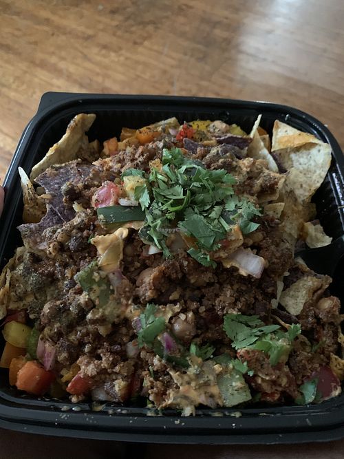 Vegan Nachos at The Cul De Sac Kitchen in Indianapolis