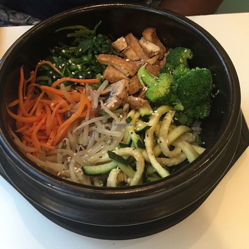 Bi Bim Bob at Alice & Friends' Vegan Kitchen in Chicago