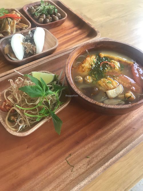 Noodle soup at 4An in Ho Chi Minh City