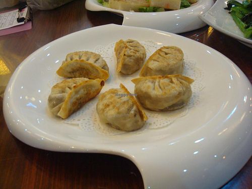 Vege Dumplings at Lian Ci Su Shi in Guangzhou