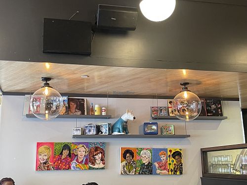 Inside  at Mom's Kitchen & Bar in New York City