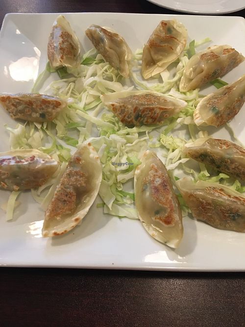Dumplings  at Amitabul in Chicago