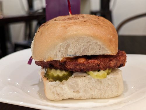 Vegan Burger at Kindred in New Orleans