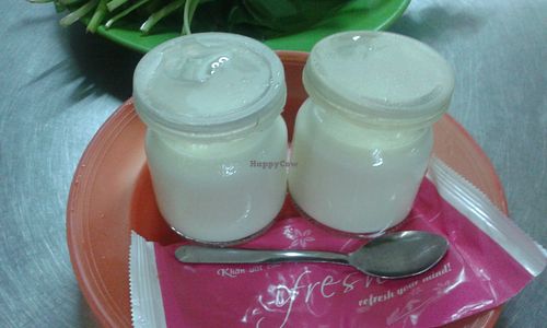 Cow milk yogurt. at Pho Chay Nhu in Ho Chi Minh City