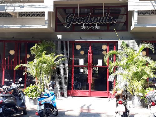 Outside at Downtown - Vegan Garden Restaurant in Chiang Mai