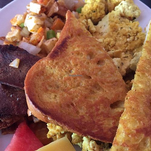 breakfast combo at The Chicago Diner - Lakeview in Chicago
