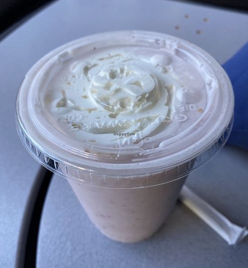 Yummy strawberry Shake   at The Chicago Diner - Lakeview in Chicago