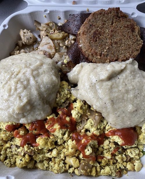 Potato Tempeh Hash   at The Chicago Diner - Lakeview in Chicago
