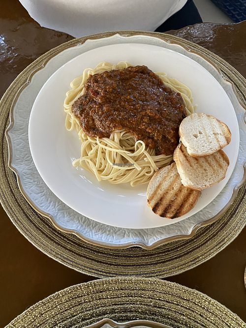 Spagetti bolognesee  at Bec and Geri's in Davao City