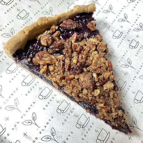 Blueberry Pie 🥧   at Coffee And Plants in Pasadena