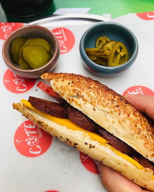 vegan kumru   at Cute Gastro Pub in Izmir