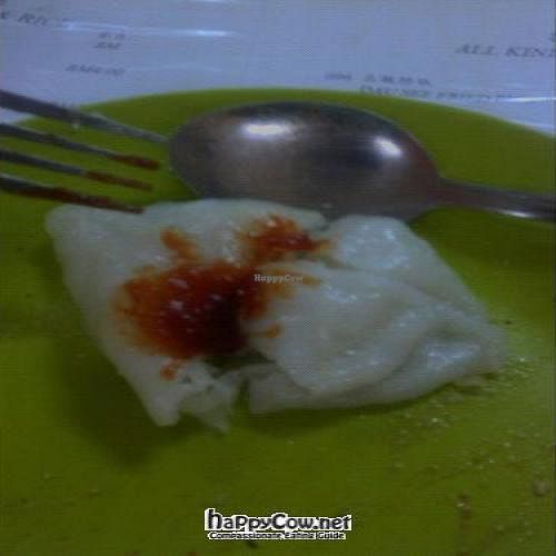 chai kuih-snack 50cents at Casa Station Vegetarian Restaurant in Alor Setar