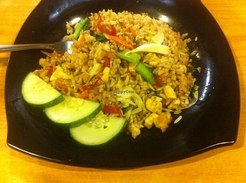 fried rice at Casa Station Vegetarian Restaurant in Alor Setar