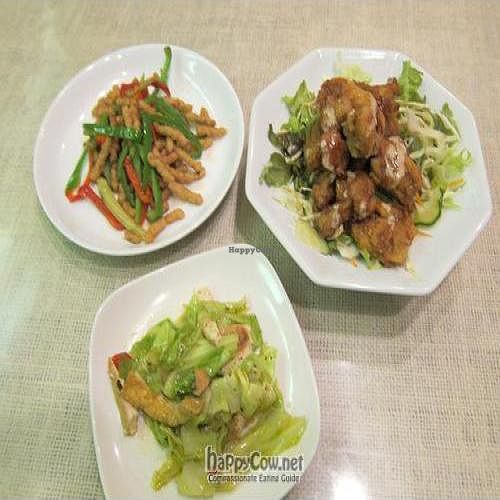 Some of their dishes at Showtenen in Tokyo