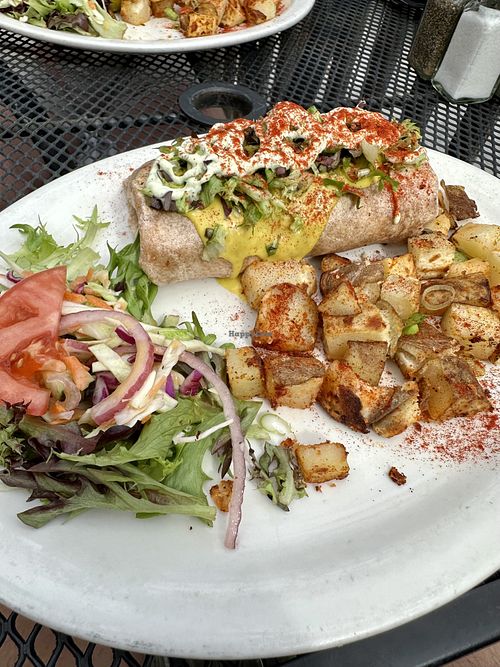 🌱 breakfast 🌯   at Sluggo's North Vegetarian Cafe in Chattanooga