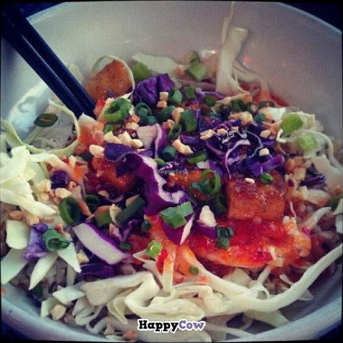 Sweet Chili Thai Bowl....Yum! at Sluggo's North Vegetarian Cafe in Chattanooga
