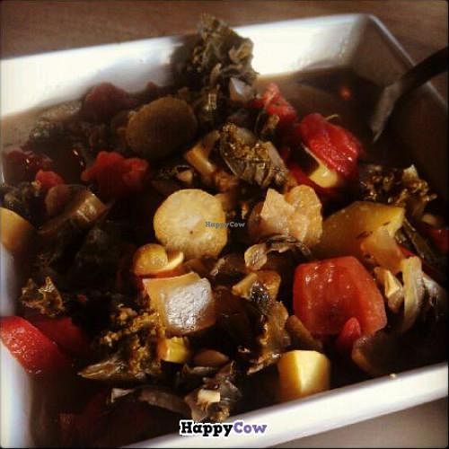 Some delicious soup. at Sluggo's North Vegetarian Cafe in Chattanooga