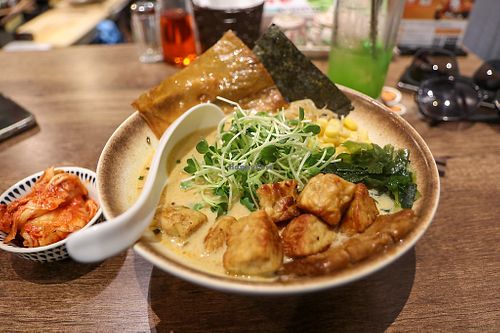 ramen at Vege-ro in Hanoi