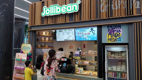 Stall front at Jollibean - Shaw House in Central Singapore