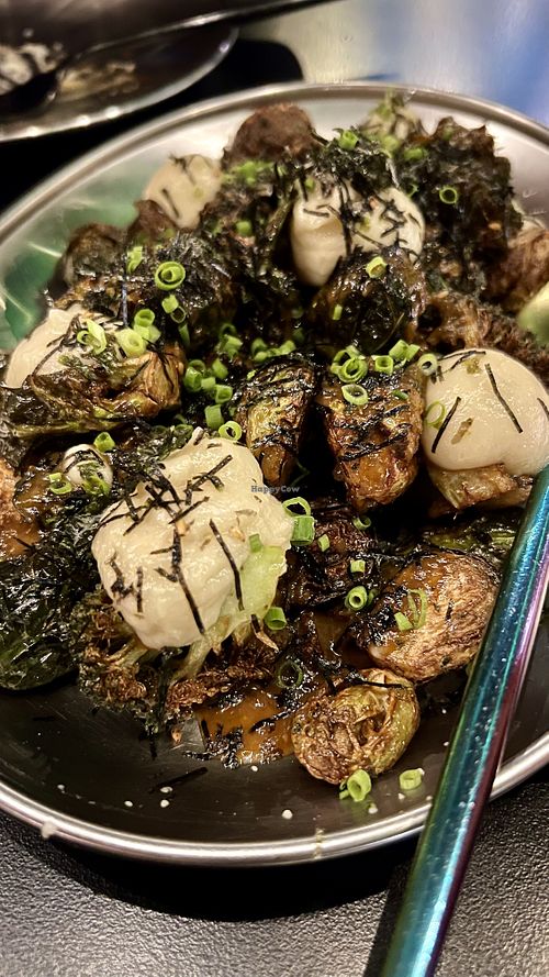 Crispy brussel sprouts  at Double Rainbow Bar & Eating House in Perth