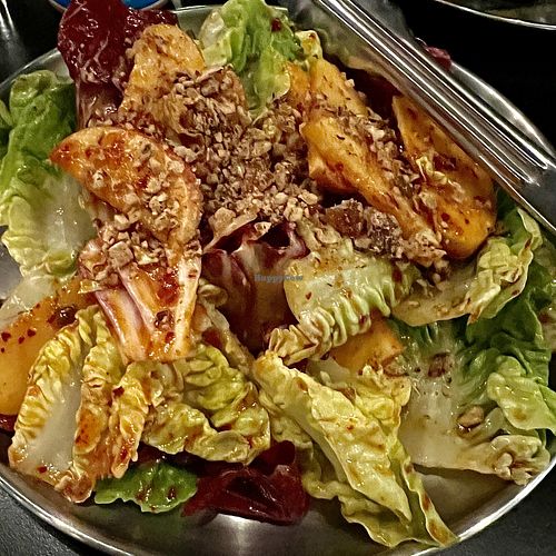 Apple salad, miso  at Double Rainbow Bar & Eating House in Perth