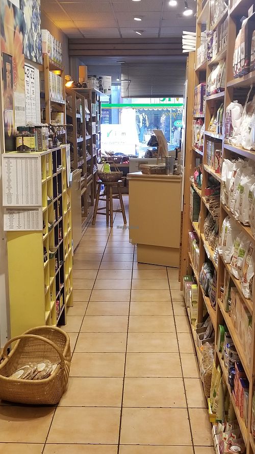 Inside at Le Marche de Vie in Geneva