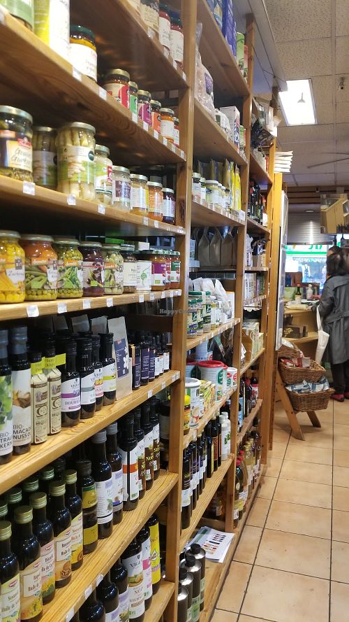 Products at Le Marche de Vie in Geneva