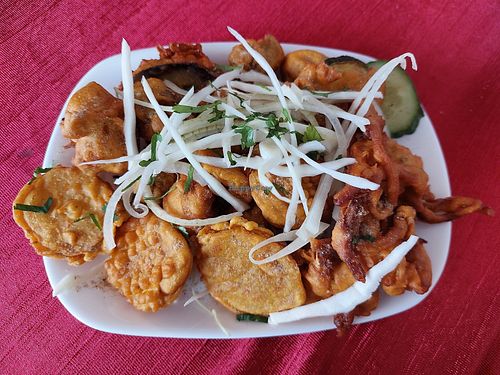 Vegetable Pakora at Namaste in Hoppstaedten-weiersbach