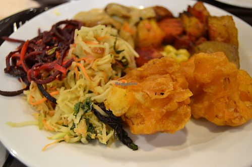 Buffet Dec 2016 at Loving Hut - Na Porici in Prague