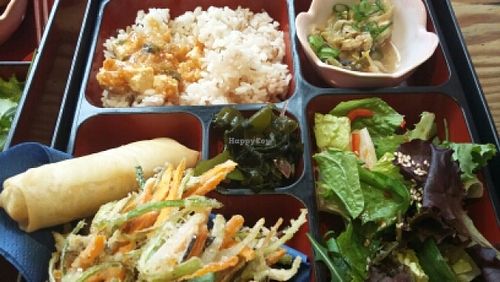 Lunchtime Bento box  at Itadakizen in London