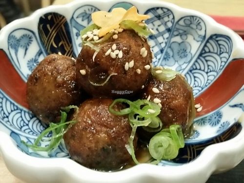 okra balls at Itadakizen in London