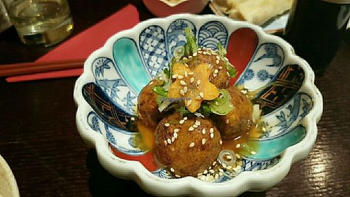 Okara Balls at Itadakizen in London