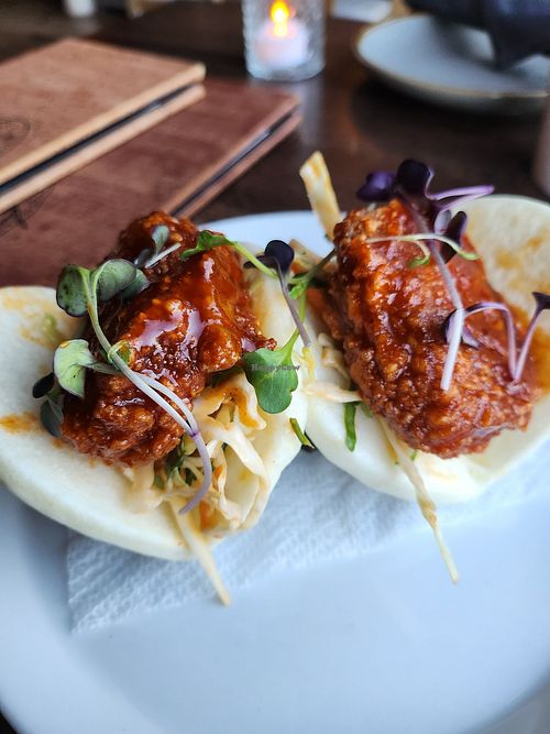 Bao Buns at Spirit Elephant in Winnetka