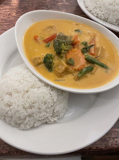 Vegan panang curry   at Thai Kitchen in Minturn